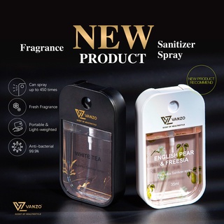 Vanzo Pocket Fragrance Hand Sanitizer Spray 35ml [READY STOCKS]