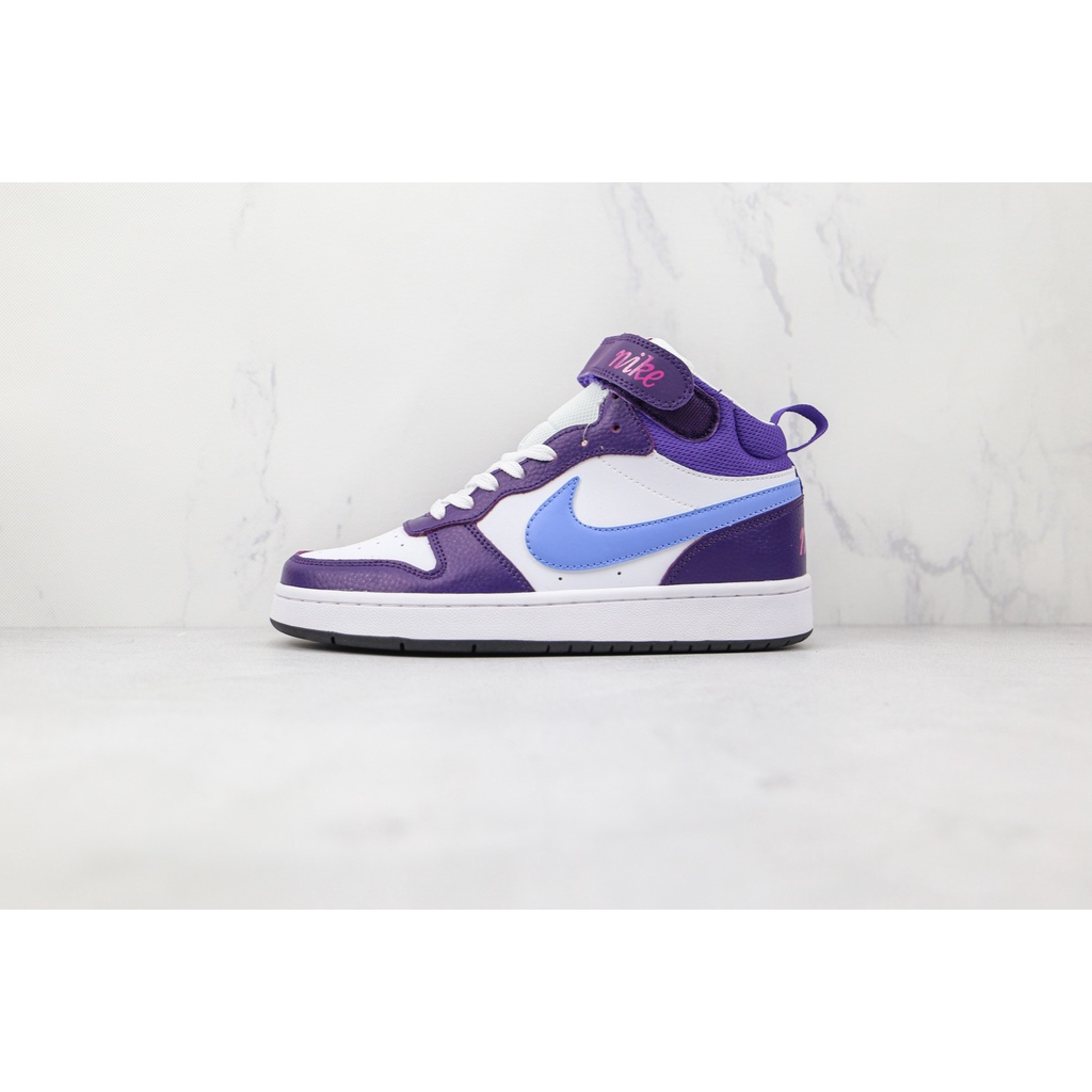 nike court borough mid top