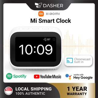 Xiaomi Mi Smart Clock Alarm and Touch Screen with Google Assistant & Speaker