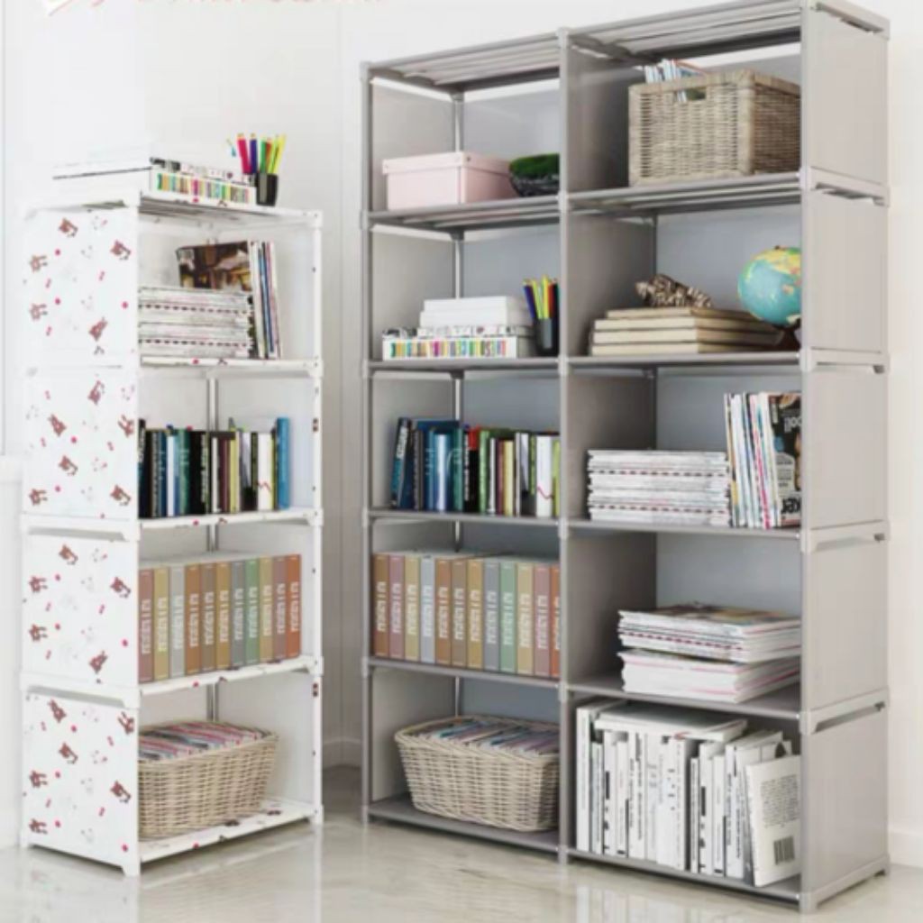 Diy Modular Cube Storage Book Shelf Box Storage Shopee Singapore