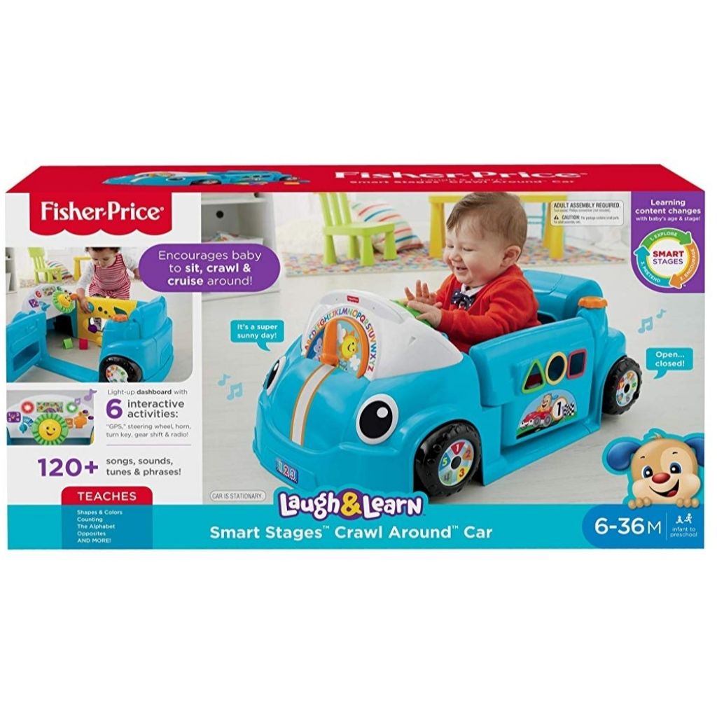 fisher price laugh and learn smart stages car