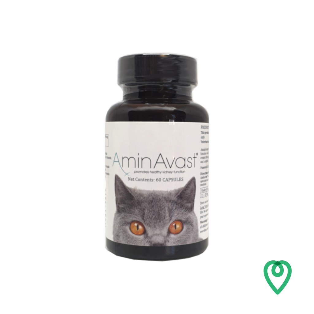 AminAvast Kidney (Renal) Support for Cats (60 capsules) EXP JAN 2025