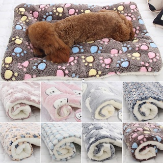 Dog Cat Puppy Pet Plush Blanket Mat Warm Sleeping Soft Bed Blankets Supplies