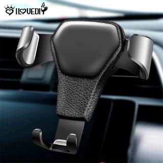 Air Vent Clip Phone GPS Mount/ Universal No Magnetic Gravity Car Mobile Phone Holder/ In Car Smartphone Stand / for IPhone 11 Pro XS Max Android Phone Xiaomi Huawei Samsung