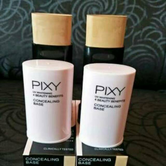 pixy uv whitening stick foundation