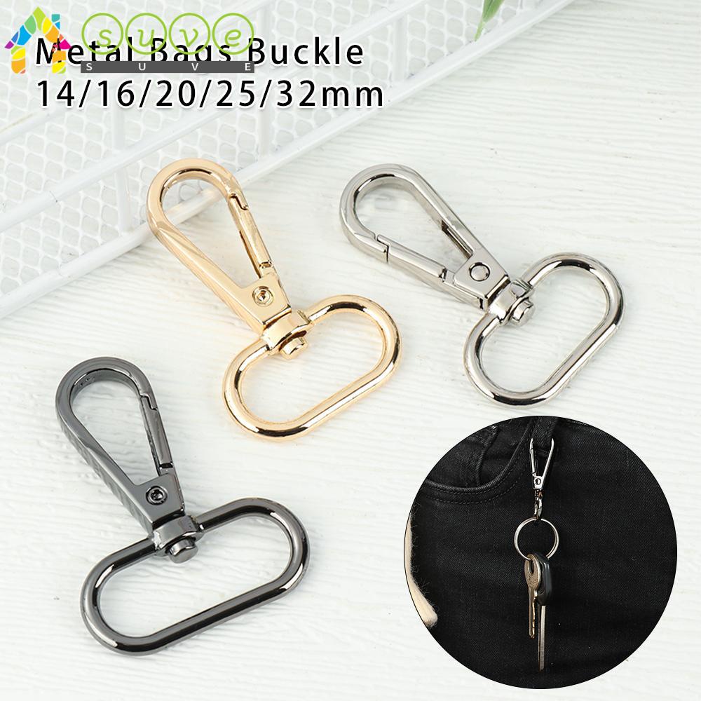 Yibuy 20pieces Metal Triangle Shape Metal Ring Buckles for Leather Bag Craft 