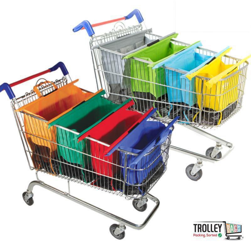 reusable grocery trolley bags