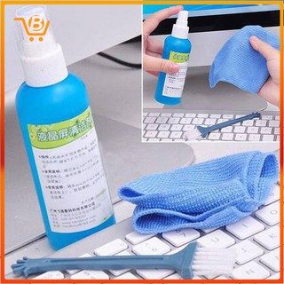 3 in 1 Screen Cleaning Cleaner Kit For Laptops Tablet TV LCD Monitor