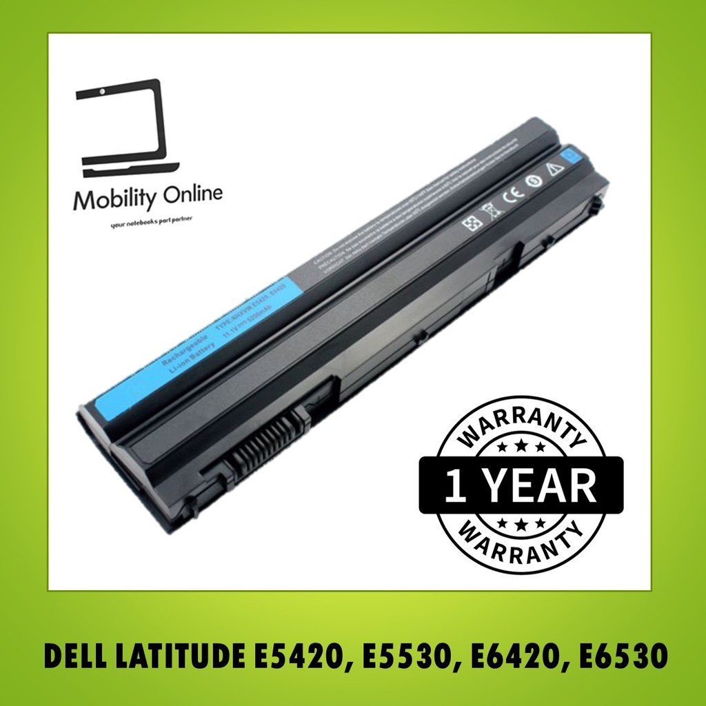 Dell E64 74 E54 E55 5525 T54fj 58x Laptop Battery Shopee Singapore