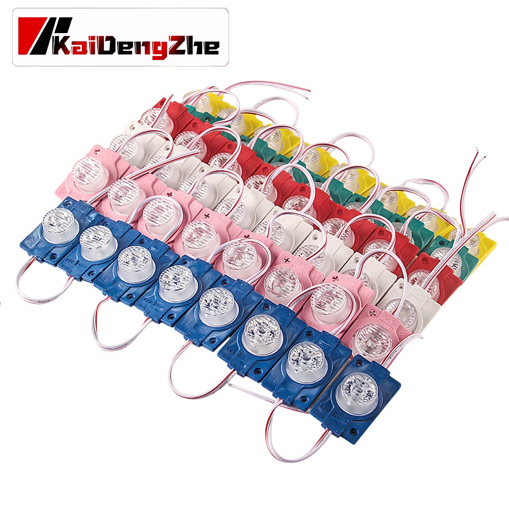 Set 8 mô đun đèn led 12V 24V siêu sáng thích hợp cho xe buýt/xe tải/xe rơ mooc