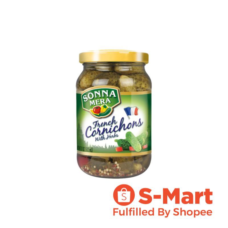 Sonnamera French Cornichons with Herbs 500ml Sonnamera [India] (Halal