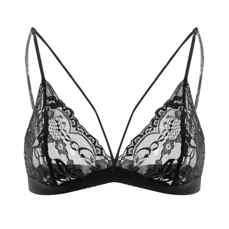 triangle bralette top