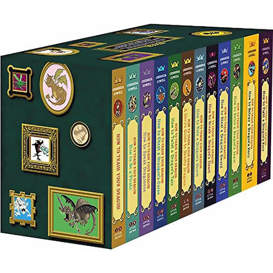 Ready Stock How To Train Your Dragon Novel Series12 Books Shopee Singapore