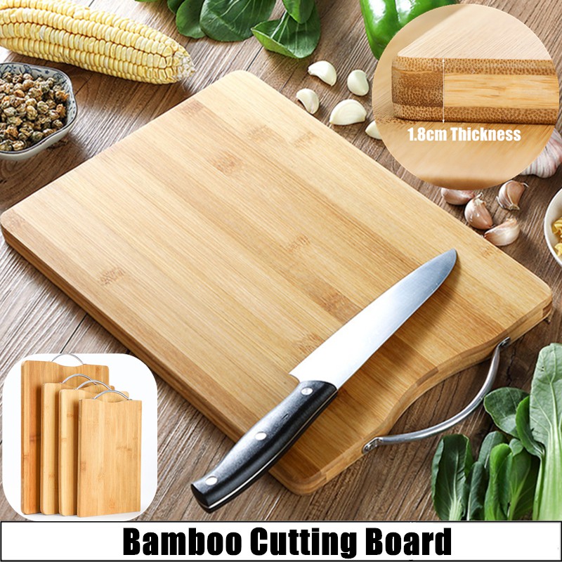 【SG Seller】Durable Lightweight Bamboo Cutting Chopping Board | Shopee ...