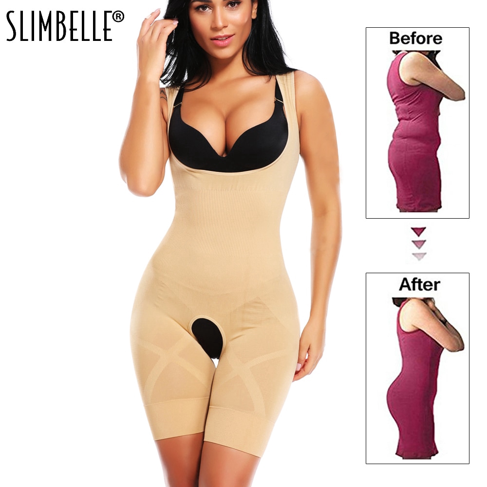 Open Bust High Compression Body Shaper Slimming Tummy, 45% OFF