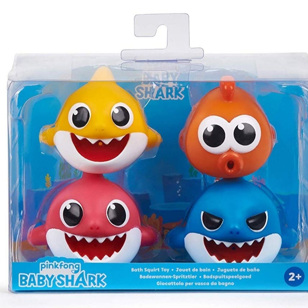 baby shark plastic figures