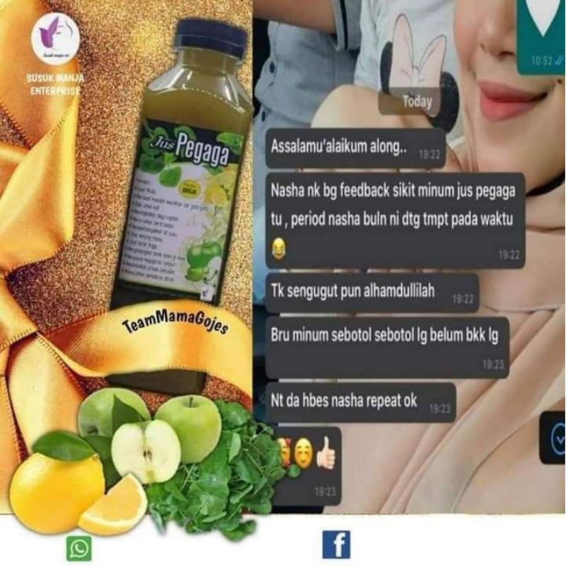 Jus Pegaga Epal Hijau Lemon 500ml Singapore