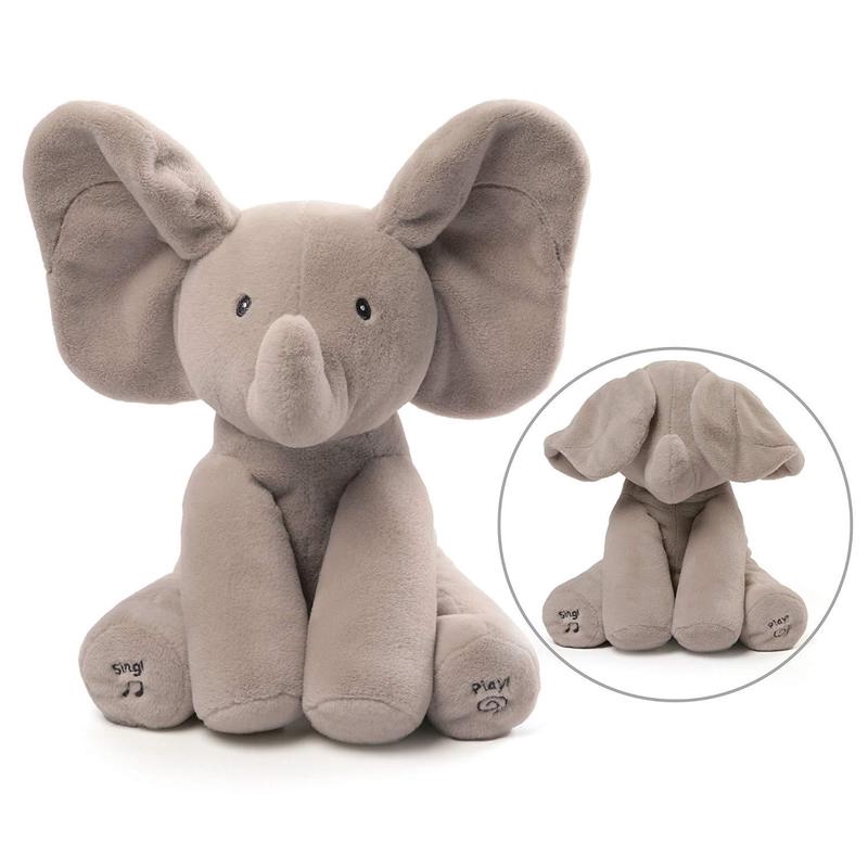 baby gund peek a boo elephant