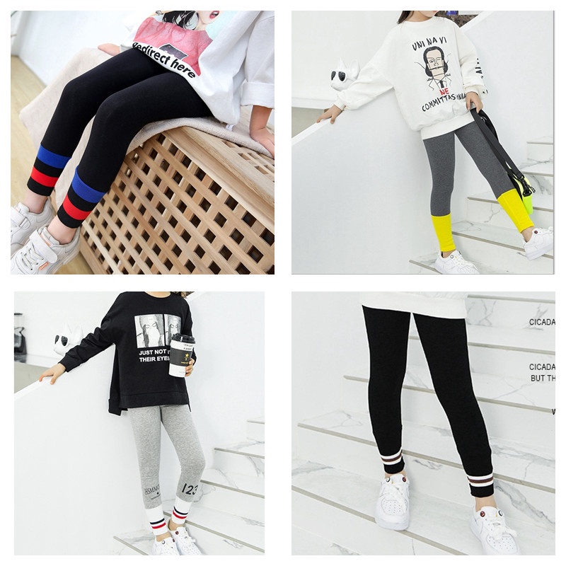 Girls' leggings, spring and autumn new style girls' casual wear thin baby clothes