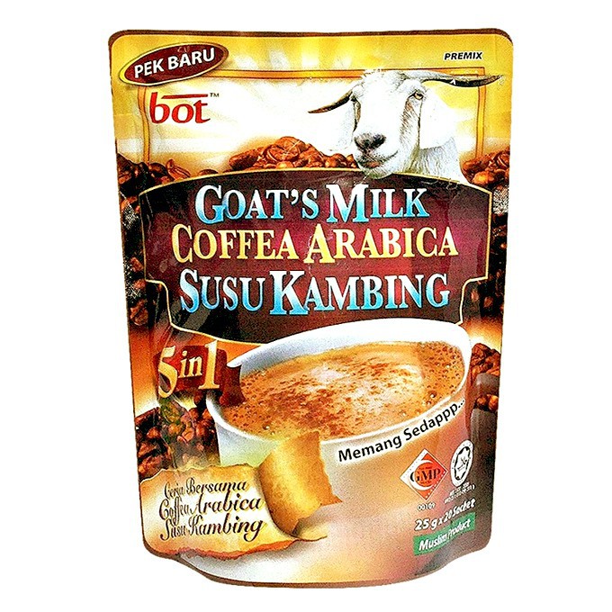 Arabica Kopi Susu Kambing Bot 20sachetx25gram Shopee Singapore