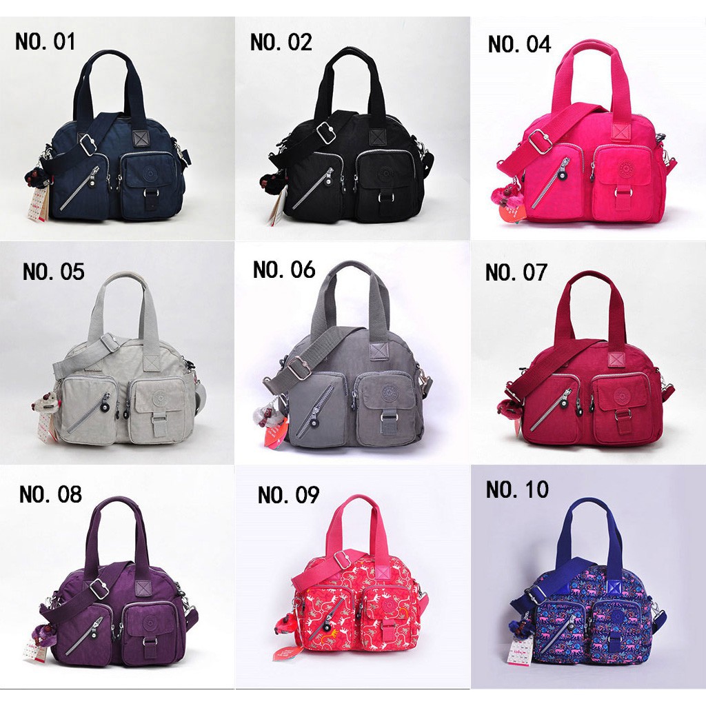 KIPLING Sling Bag Nylon Travel Shoulder Bag-K13636 (NO.01-09) | Shopee Singapore