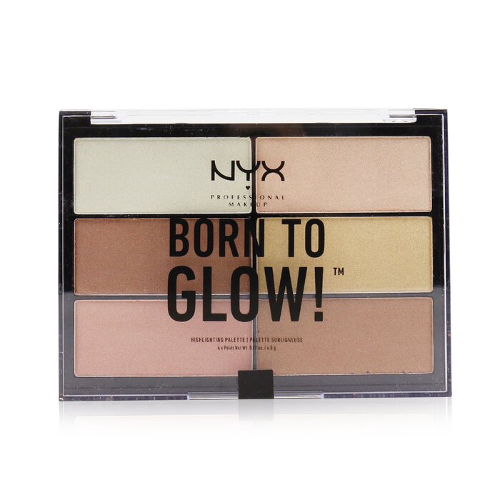 nyx born to glow highlighting palette
