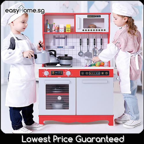 premium wooden toy kitchen