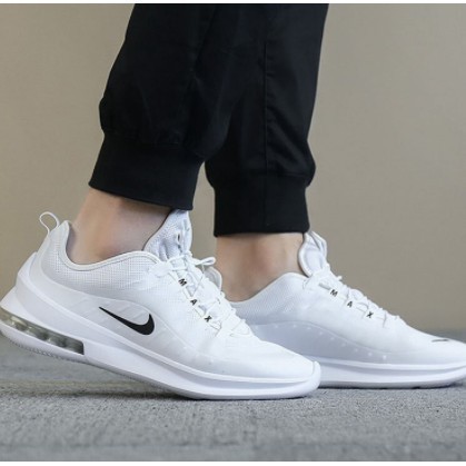 white mesh nike sneakers