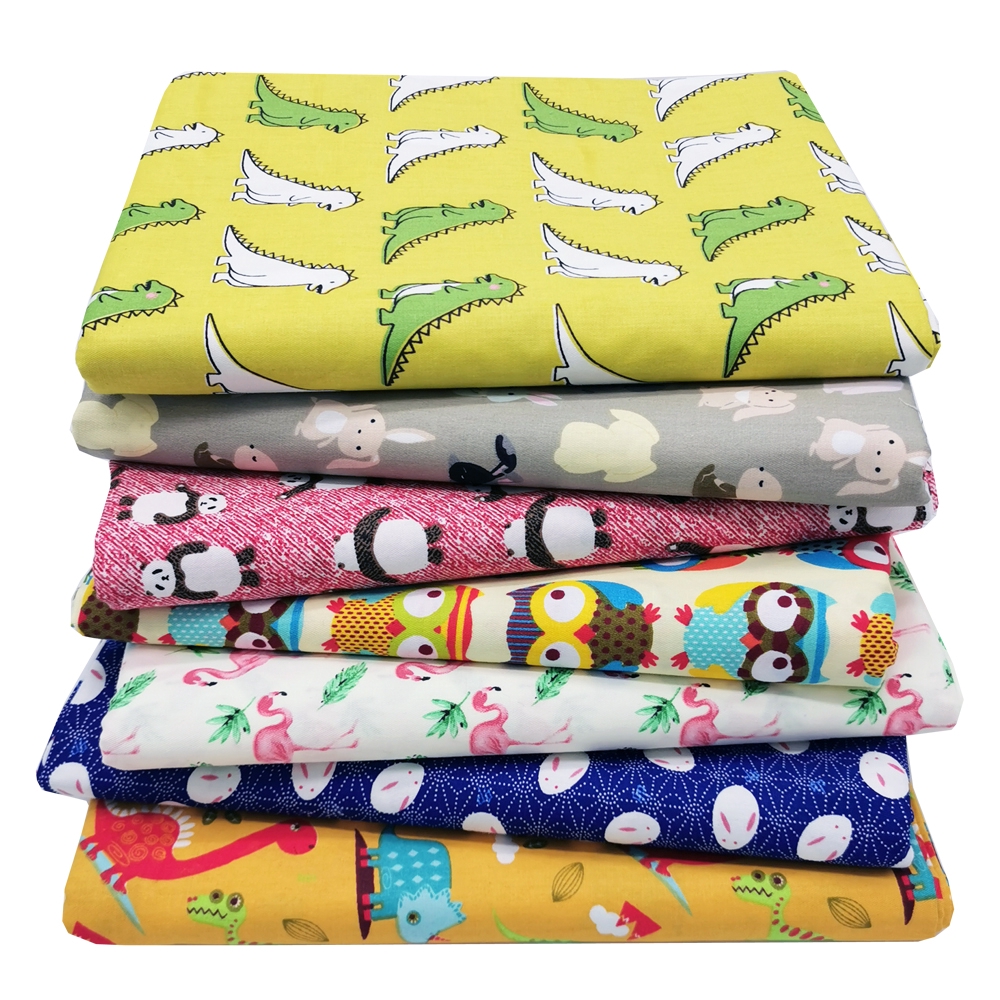 100% cotton cute cartoon cotton fabric patchwork fabric printed fabric ...