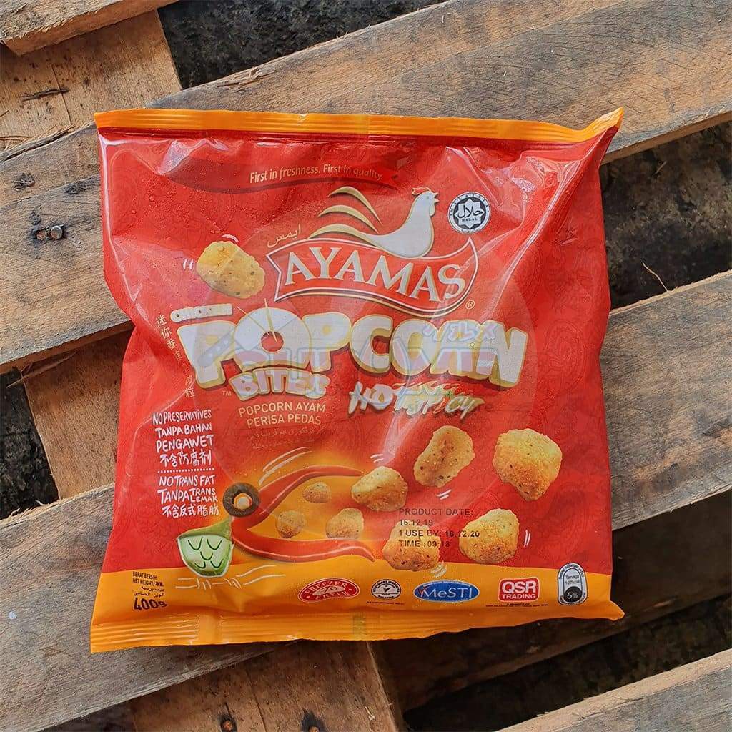 Ayamas Popcorn Chicken Bites Hot Spicy Snack Frozen 400g Shopee Singapore