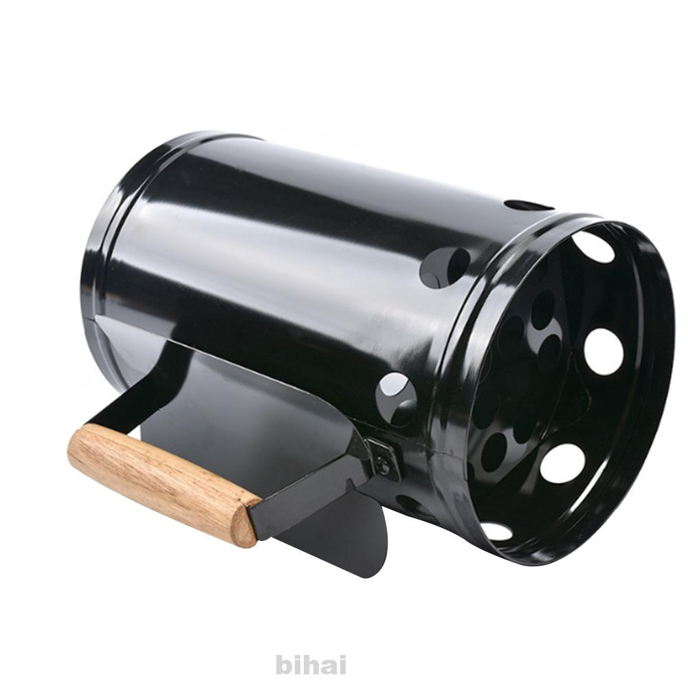 charcoal grill with gas starter
