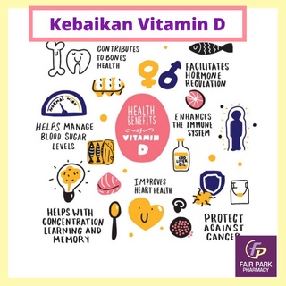 D kebaikan vitamin Kebaikan Vitamin