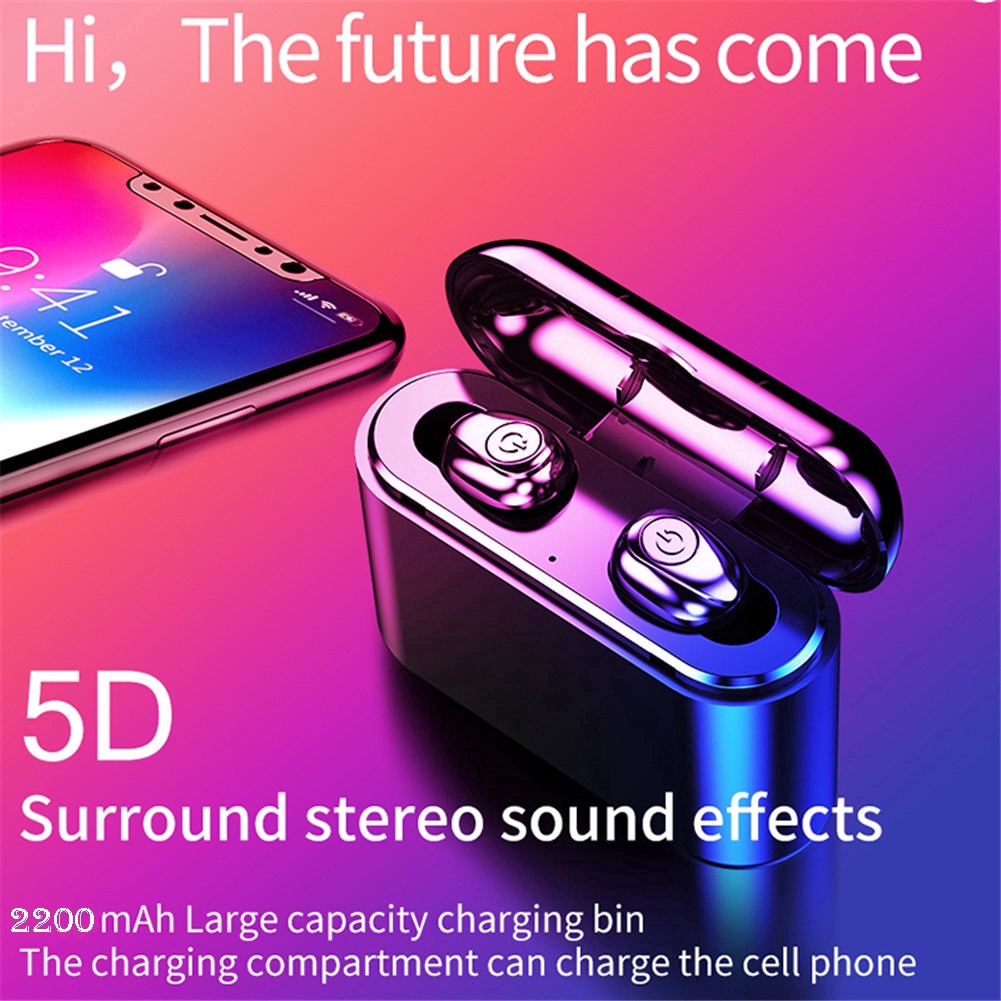 bluetooth 5.0 headset tws wireless earphones