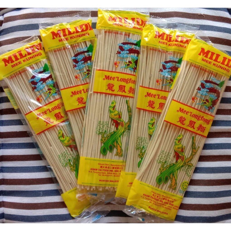 Hot Item Long Fong Mi Lidi Mee Kuning 200g Shopee Singapore