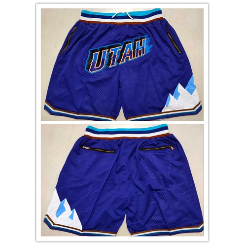 utah jazz purple mountain shorts