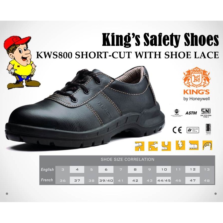 Kings Safety Kws800 Shoes Shopee Singapore 1079