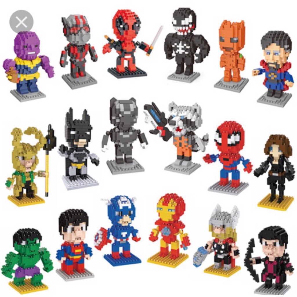 nanoblocks marvel