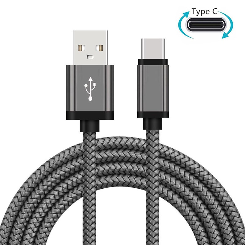 1/2/3 Meter Type C USB Phone Cable Android Charger Cable Kabel Charging Wire Cord for Samsung Galaxy