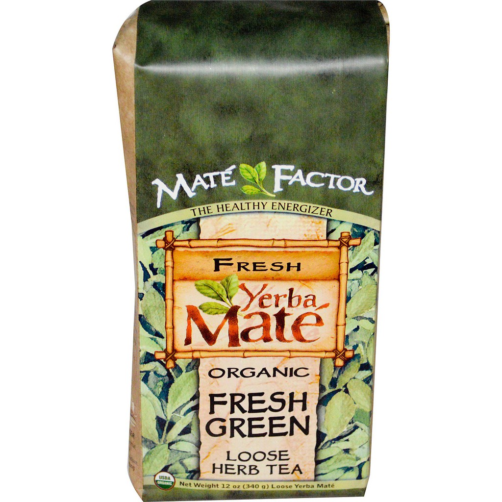Mate Factor Organic Yerba Mate Fresh Green Loose Herb Tea 12 oz (340 g) Shopee Singapore