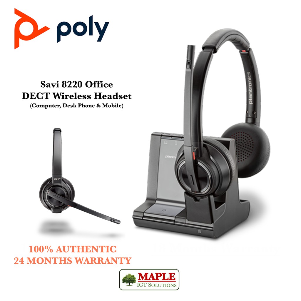 plantronics headset computer