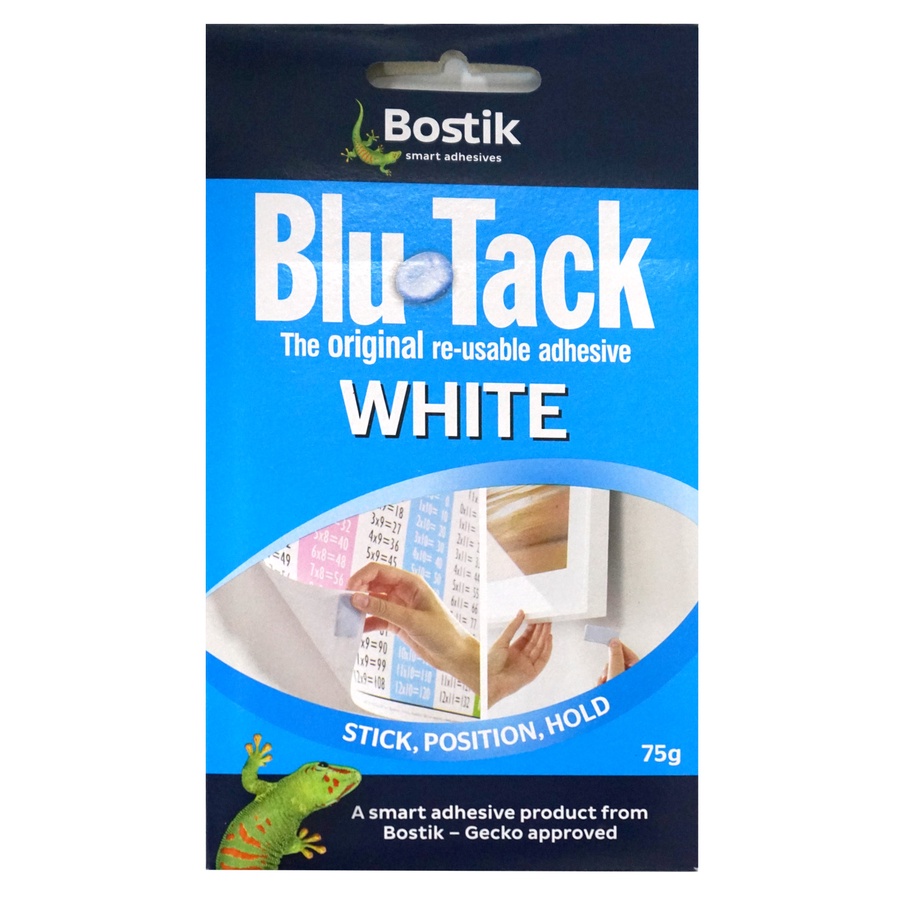 Stationery Haul Blu Tack White Multipurpose Glue 75g Shopee Singapore