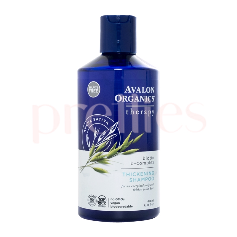 Avalon Organics Thickening Biotin B-Complex Shampoo 414ml | Shopee ...