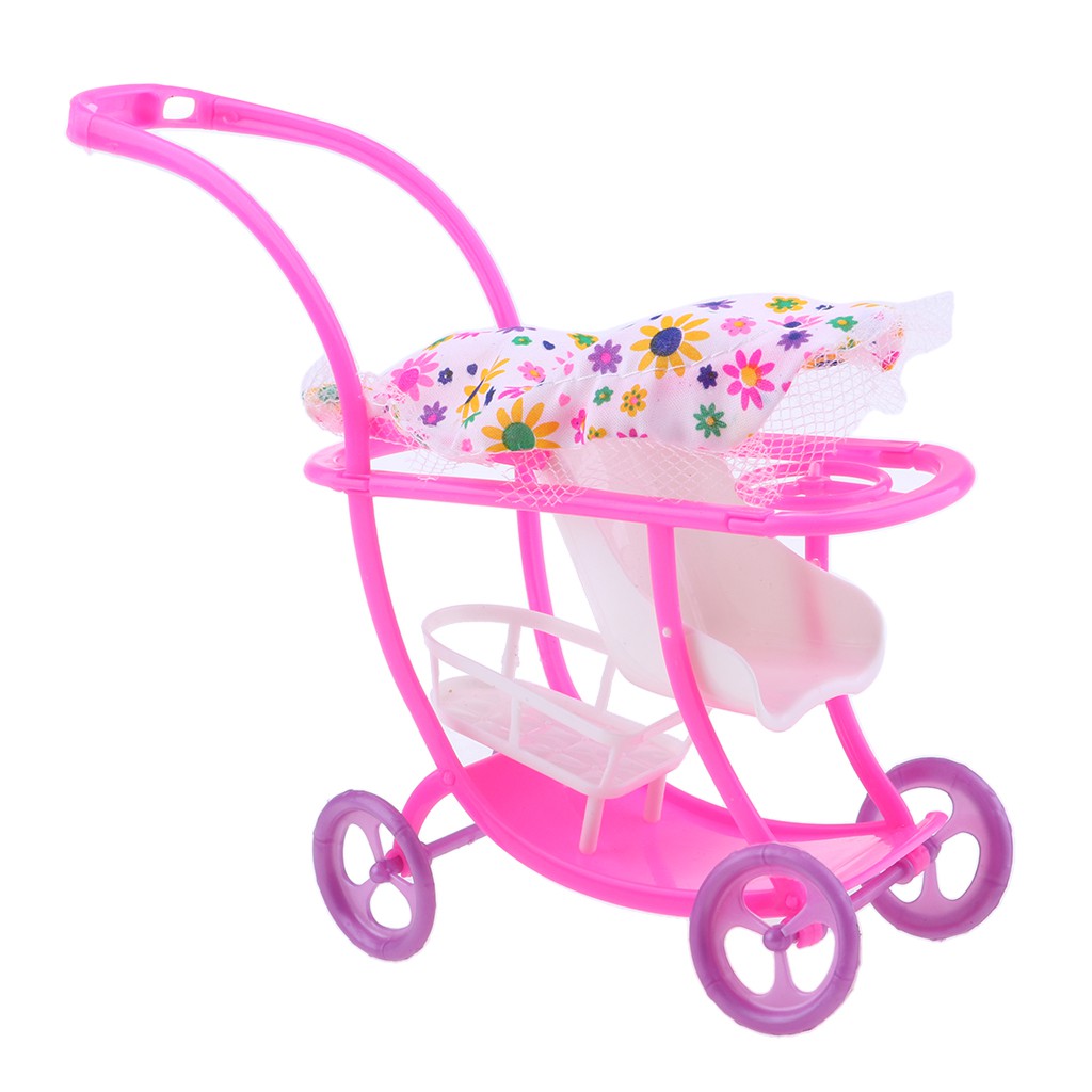 baby doll with trolley