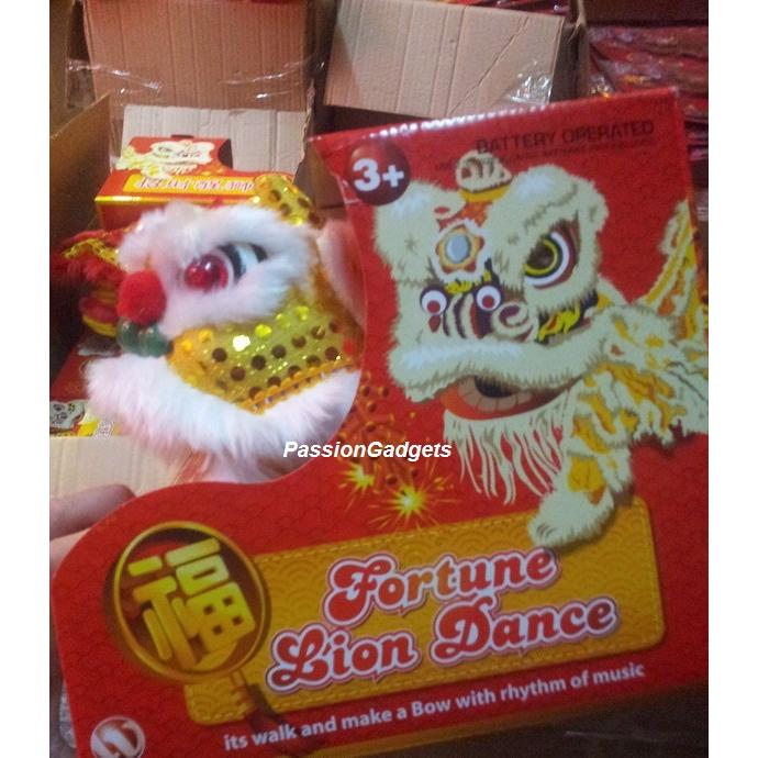 electric lion dance toy