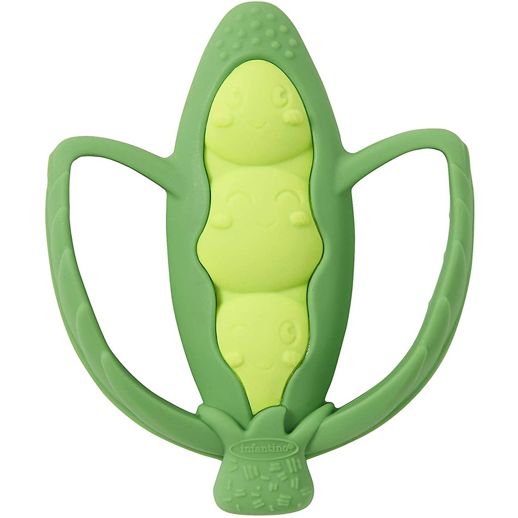 infantino good bites textured carrot teether