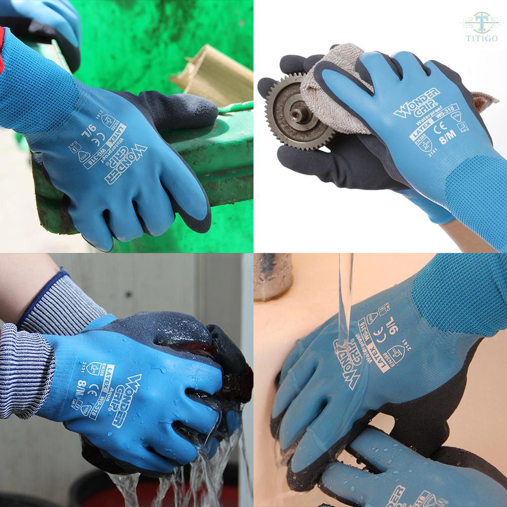 latex gloves acetone