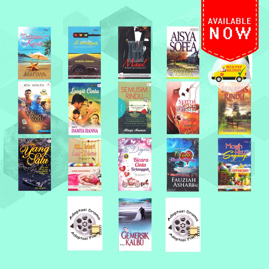 Shop Malaysia Eze Novel Melayu Adaptasi Drama Filem Chat Us For Voucher Shopee Singapore