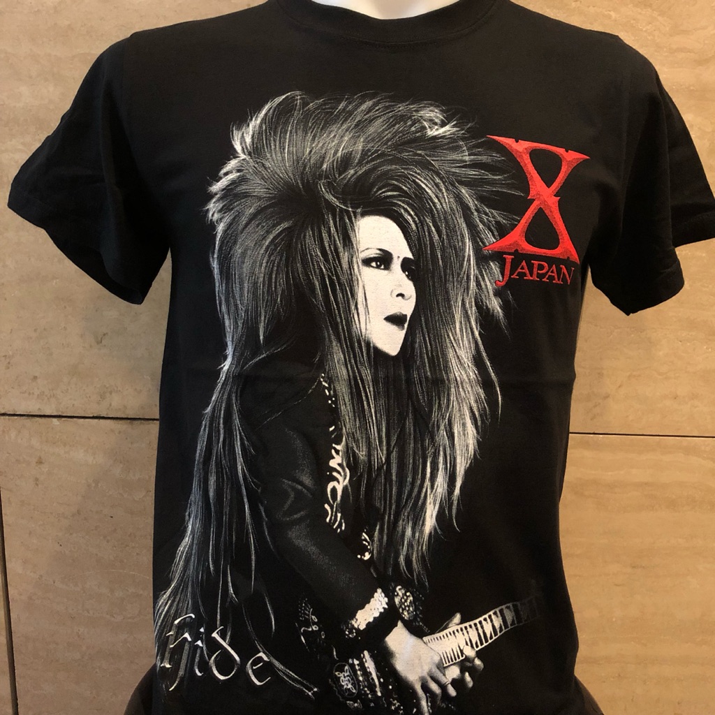 X Japan Hide Rock T Shirt Shopee Singapore