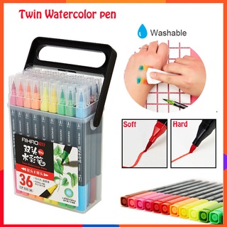 24/48/60/80/100pcs Twin Tip Marker Art Supplies Alcohol Sketch Marker Brush Pen