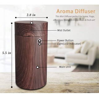 USB Car Essential Oil Diffuser Air Refresher Aromatherapy Diffusers For